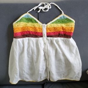 Vintage Free People babydoll top